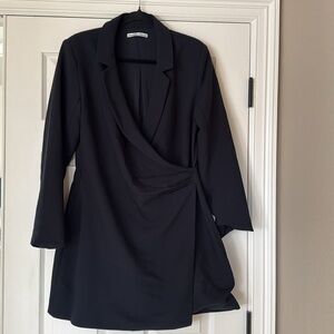 Abercrombie & Fitch Black Long Sleeve Dress